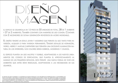 Venta Departamento Nuñez 2 Ambientes Con Balcon En Construccion