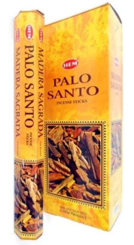 Caja De Incienso De Palo Santo (madera Sagrada) 120 Varitas