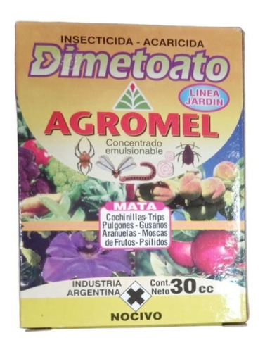 Agromel Insecticida Moscas Fruta Trips Cochinillas Pulgones