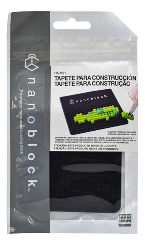 Nanoblock Tapete Para Construccion Pack 6 Piezas Kawada