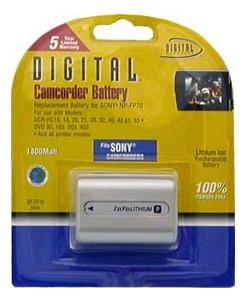 Batería Compatible Sony Np-fp70 1800mah - Tecsys