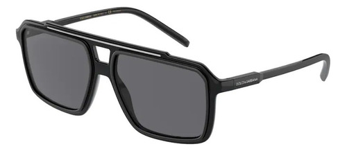 Óculos De Sol - Dolce & Gabbana - Dg6147 501/81 57 Cor Preto Cor da armação Preto Cor da haste Preto Cor da lente Cinza Escuro Polarizado Desenho Quadrado