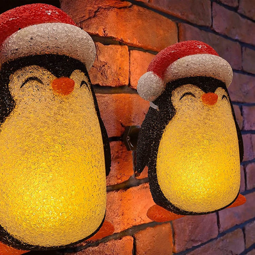 Imagen 1 de 7 de Todimart 2 Piezas Cubiertas De Luz De Porche De Navidad Al A
