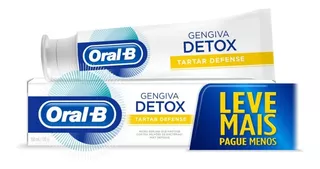 Pasta De Dente Oral B Gengiva Detox 130g