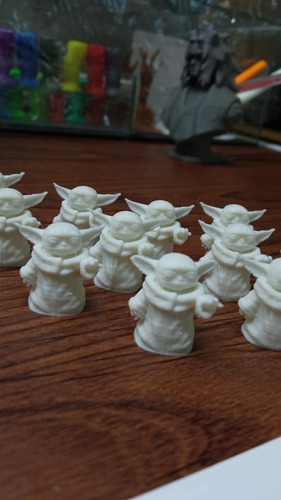Baby Yoda Para Rosca De Reyes (10 Piezas) - Grogu