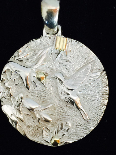 Medalla De Plata Y Oro