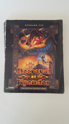 Video Juegos, Manual Libro  De Betrayal At Krondor