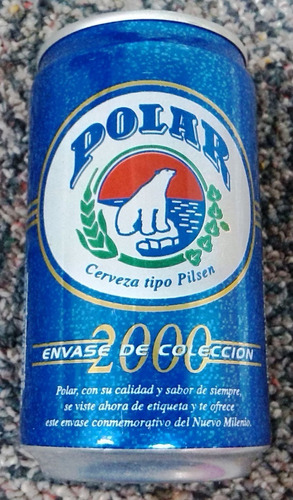 Lata Polar - Envase De Colección 2000