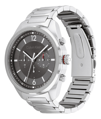 Reloj Calvin Klein Force Para Hombre 25200264 Plateado