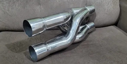 Z-pipe Z Pipe Equalizador De Escape Esportivo 2,5 Pol Inox