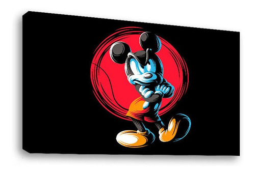 Cuadro Decorativo Canvas Moderno Mickey Mouse