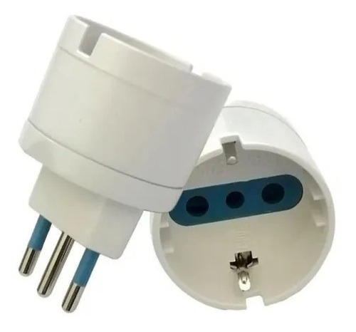 Adaptador Eléctrico Schuko 10a 250v 1500w