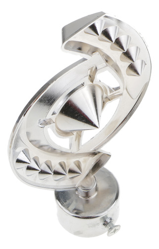 Finales De Cortina De Ventana Plata 13.2x7.5cm