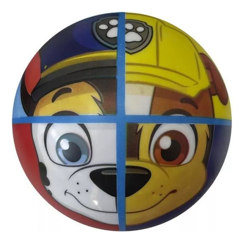 Pelota Infantil Paw Patrol Original Nena Nene De Goma Pvc