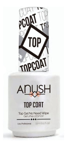 Kit Base + Top + Top Coat Matte Semipermanente Anush