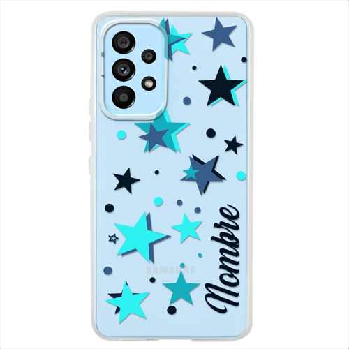 Funda Para Galaxy Estrellas Personalizada Con Tu Nombre