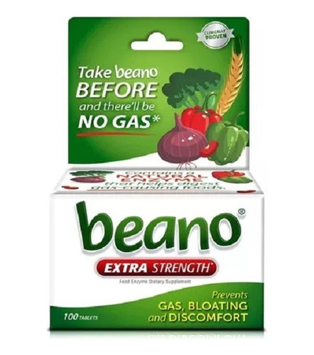 Beano Ultra Enzimático Natural Digestivo Prevención D Gases 