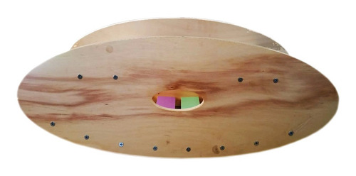 Imagem 4 de 5 de Barco De Equilíbrio Infantil Mdf Naval Colorido Balança