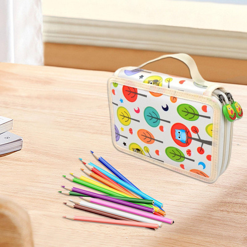 Estuche Para Lápices De Colores Con 32 Ranuras, Estuche