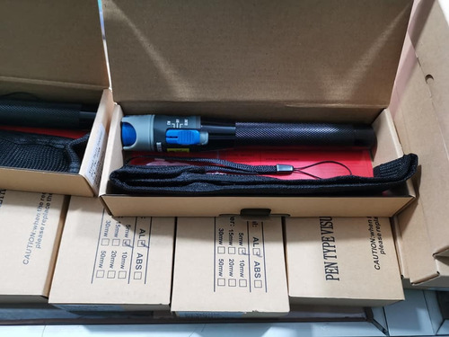 Imagen 1 de 4 de Localizador Visual De Falla Vfl Fibra Optica Sm/mm 5km 05mw