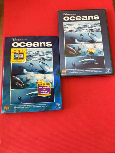 Oceans Dvd Disney Nature Dvd Nuevo Naturaleza Mar Animales