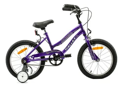 Bicicleta Halley Asterix Niñas R16 4-6 Años. En Gravedad X