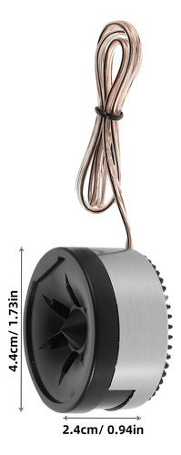 1 Par De Alto-falantes Mini Dome Tweeter Para Áudio Automoti