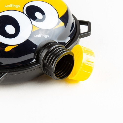 Imagen 9 de 10 de Pistola De Agua Con Tanque Mochila Abeja Pinguino Vaquita