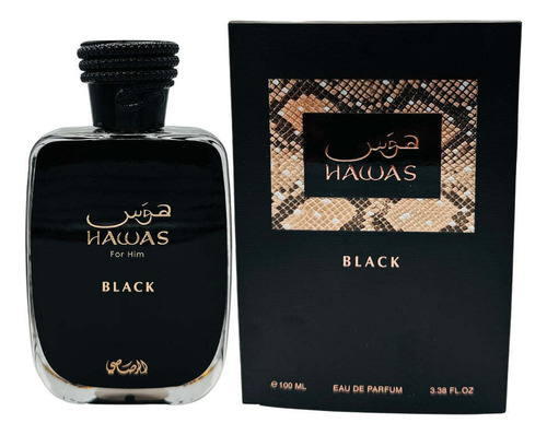 Hawas Black 100ml Eau De Parfum Volumen De La Unidad 100 Ml