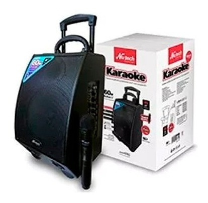 Parlante Portátil Karaoke Bluetooth 60w Nutech Envío Gratis