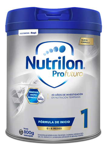 Nutrilon Profutura 1 De 0 A 6 Meses Lata De 800g