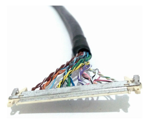 Cabo Lvds De 30pinos 2ch 8bit Para Placas & Telas Lcd / Novo