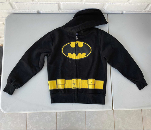 Poleron Batman Original Usado Talla S/p