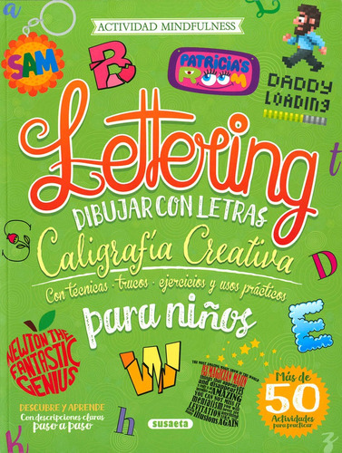 Lettering Para Niãâos. Dibujar Con Letras, De Uriel, Roberto. Editorial Susaeta, Tapa Blanda En Español