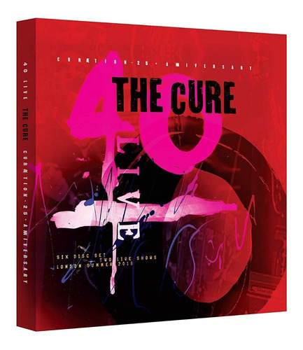 The Cure 40 Live Curaetion + 25 Anniversary - 2 Dvd + 4 Cds