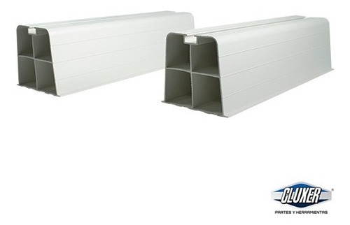 Base De Piso De Pvc Para Condensadora De Minisplit, Largo 45 Cm , Altura 9 Cm, Ancho 10 Cm, Cluxer Cxbapipag