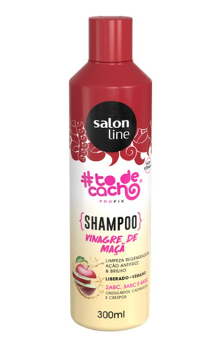 Shampoo Vinagre De Manzana Salon Line To De Cacho  300 Ml