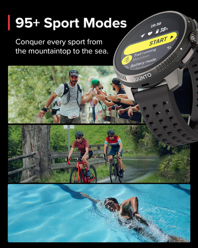 Reloj Deportivo Suunto Race Gps Tracker Con Pantalla Táctil