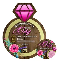 Comprar Kit Imprimible Personalizado Digital Despedida De Soltera