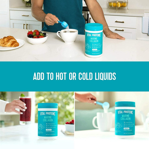 Imagen 6 de 6 de Vital Proteins Marine Collagen - Colágeno 221g (7.8oz)