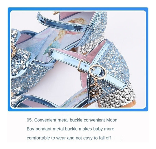 Zapatos De Princesa De Cristal Para Niñas De Fiesta De Boda