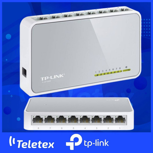 Imagen 3 de 6 de Switch Tp-link Tl-sf1008d - 8 Puertos