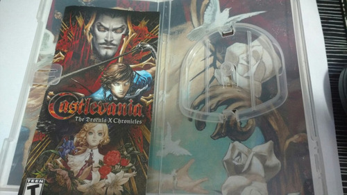 Caixa+manual Castlevania The Dracula X Chonicles Psp