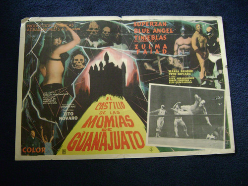 El Castillo Las Momias De Guanajuato Tinieblas Cartel Luchas