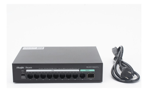 Switch Poe Ruijie No Administrable 10 Puertos Rg-es110gs-p-l