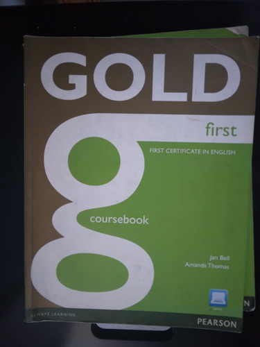 Gold First Coursebook Incluye Audio Cd (Reacondicionado)