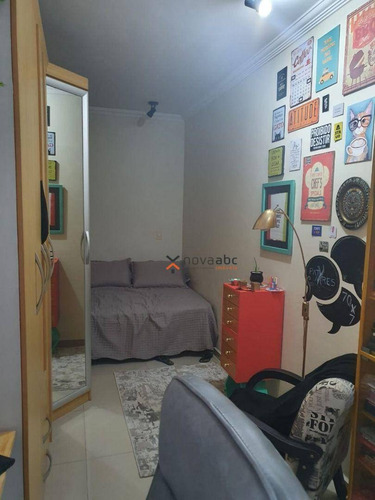 Imagem 10 de 27 de Cobertura Com 2 Dormitórios À Venda, 70 M² Por R$ 650.000,00 - Vila Valparaíso - Santo André/sp - Co1305