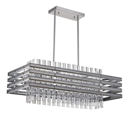 Lámpara Candelabro Candil Tzoe Rectangular 29  Lux