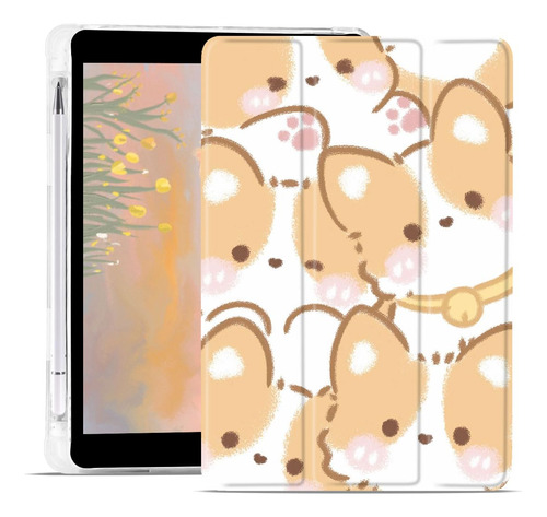 Joyland Bonita Funda Corgi Pad Para iPad De 10.2 Pulgadas De