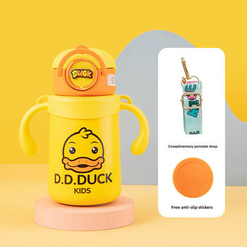 Botella De Bebida Aislante Con Diseño De Pato Con Dibujos An